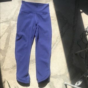 Lululemon Revitalize crop legging